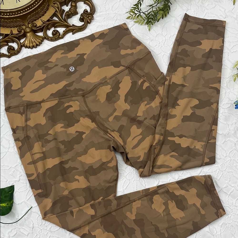 Lululemon Camo Print Leggings